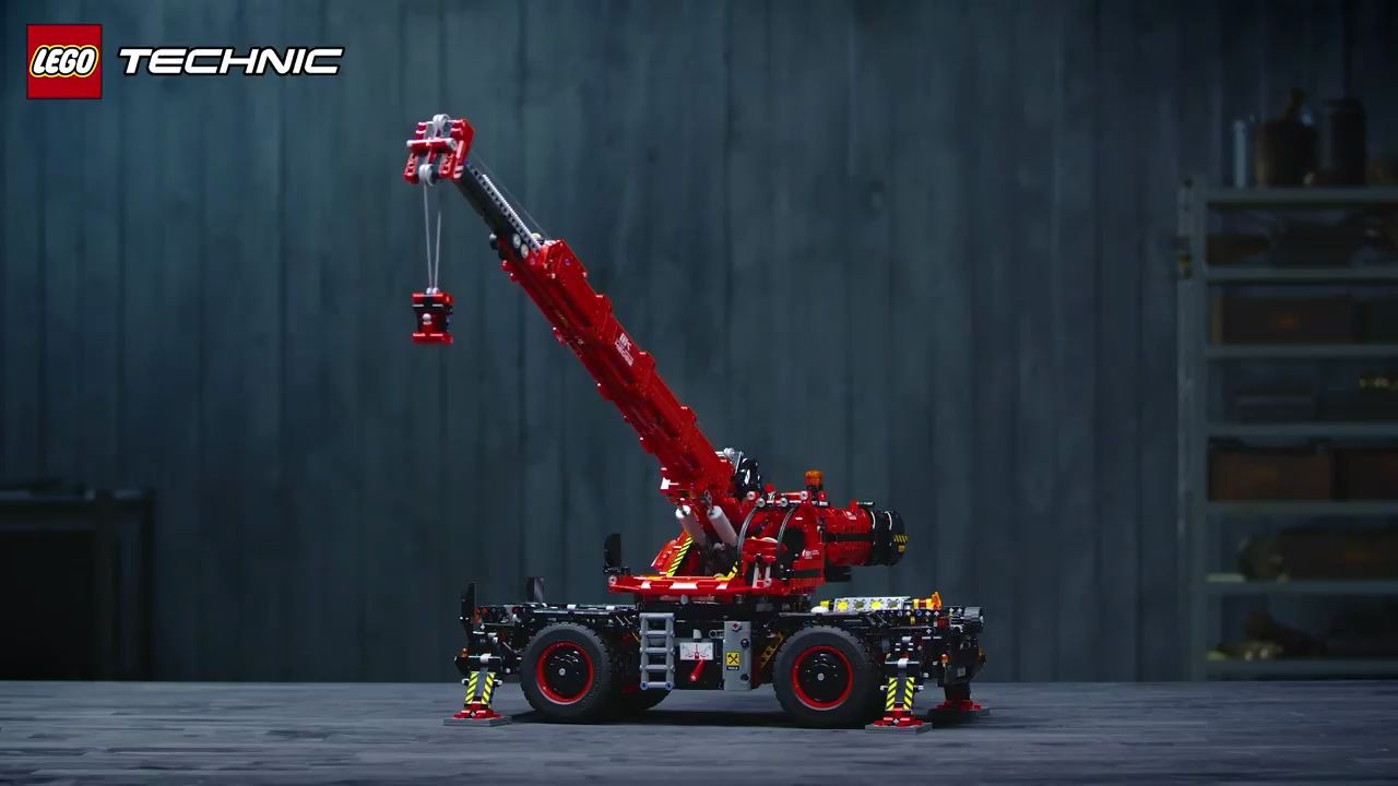 乐高 科技组 42082 复杂地形起重机