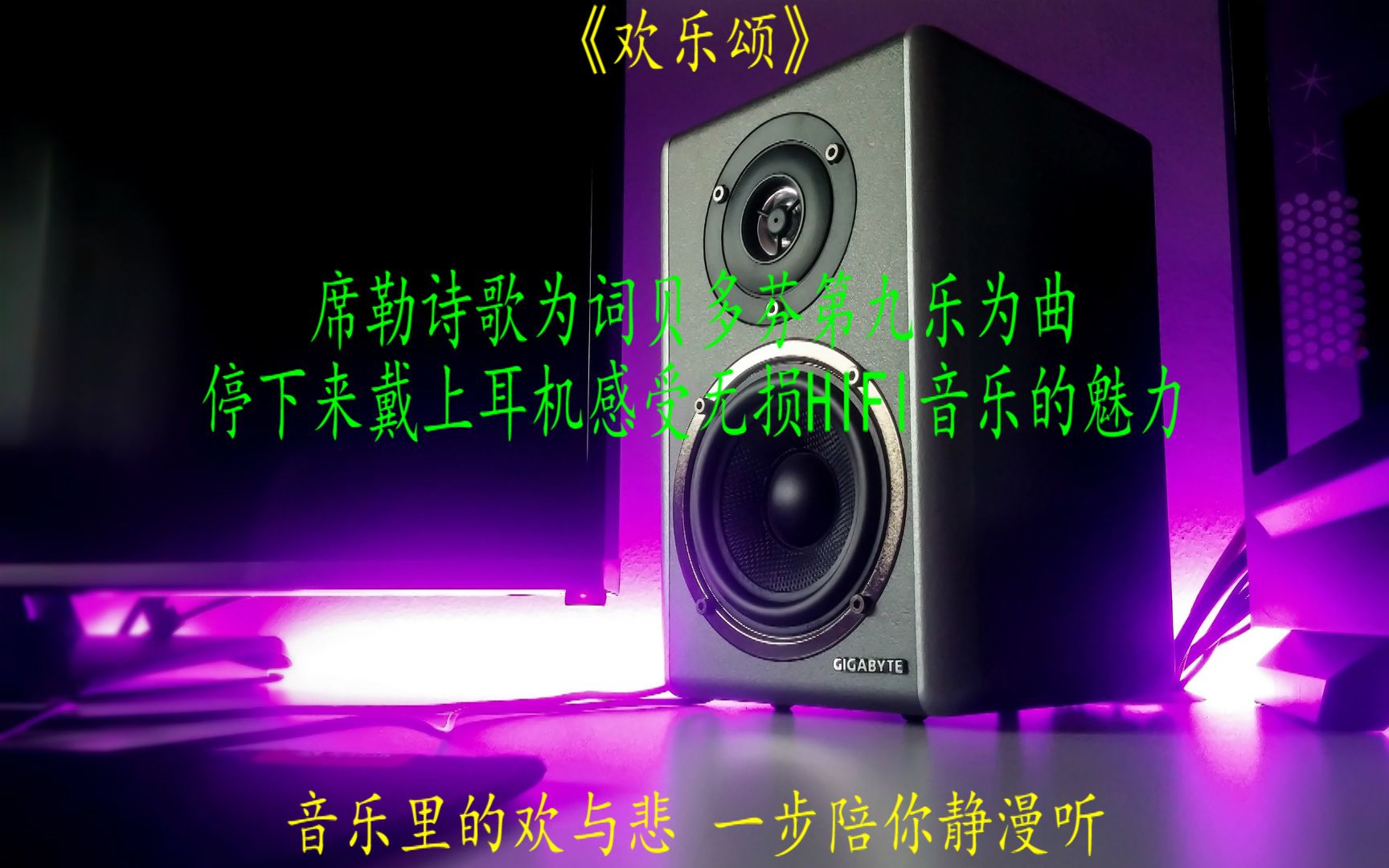 古典音乐经典曲目《欢乐颂》贝多芬第九乐为曲席勒诗歌为词非常美妙动人哔哩哔哩bilibili