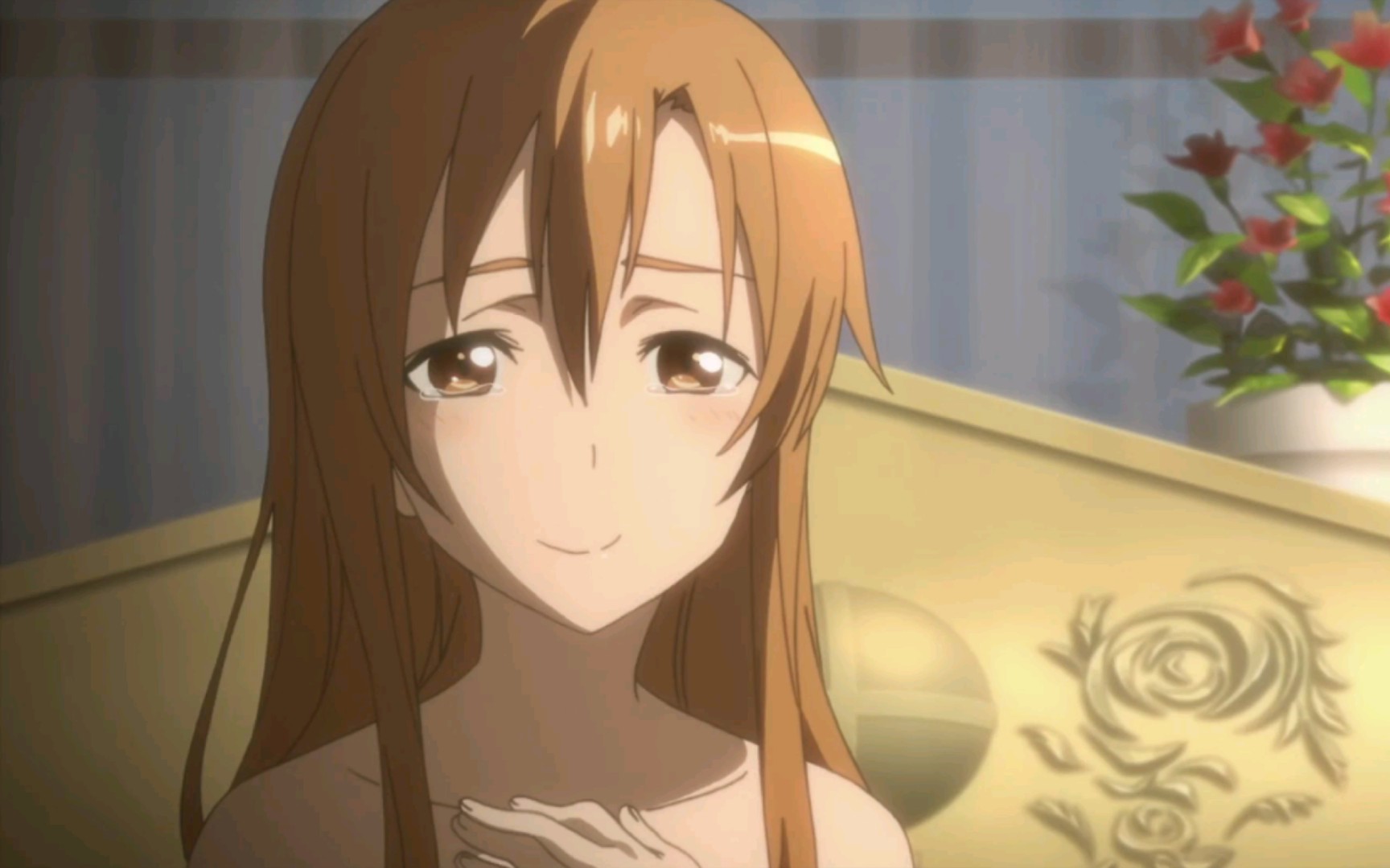 陌生人,不进来看看嘛?不然亚丝娜会难过的