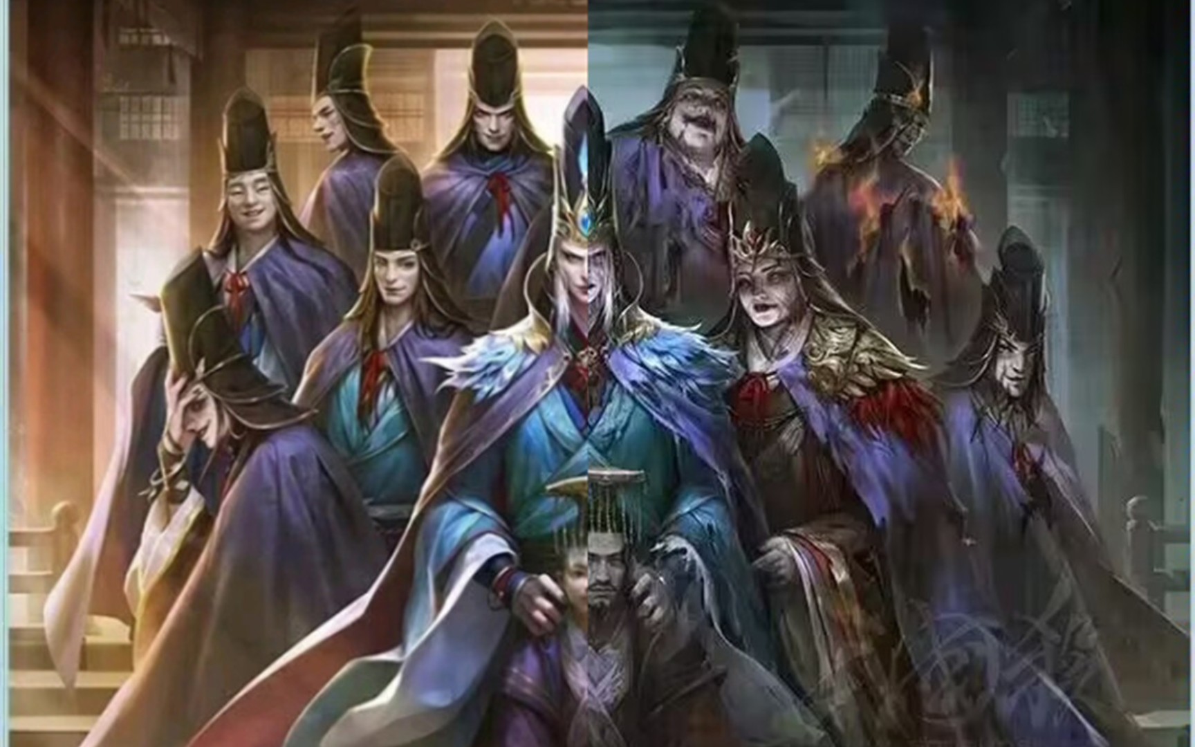 十常侍原画语音大赏,真正的十殿阎罗