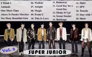 Download Video: SUPER JUNIOR  |  干劲十足的一小时歌单2