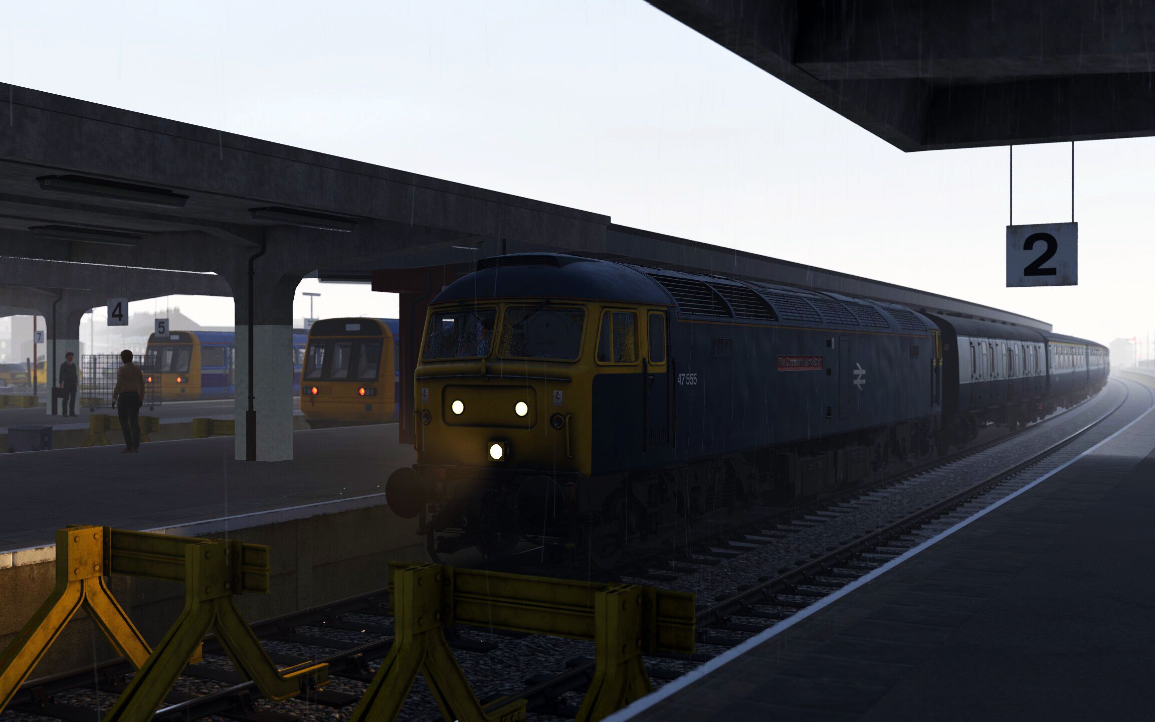 【模拟火车世界4】布莱克浦支线#1 | 重回1986 驾驶47型机车完成旅途