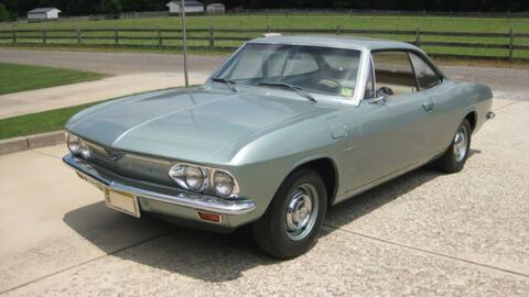 60年代中期美式气冷引擎双门车 1966 Chevrolet 雪佛兰 Corvair 500 哔哩哔哩 Bilibili