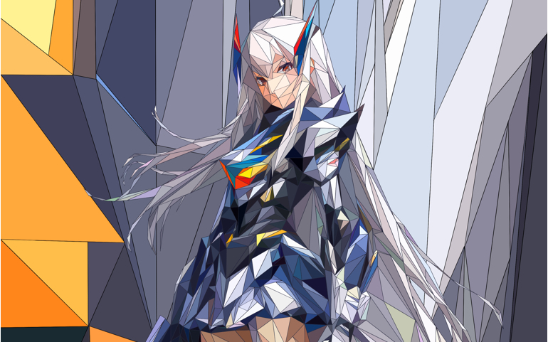 ai辅助绘画-高达少女