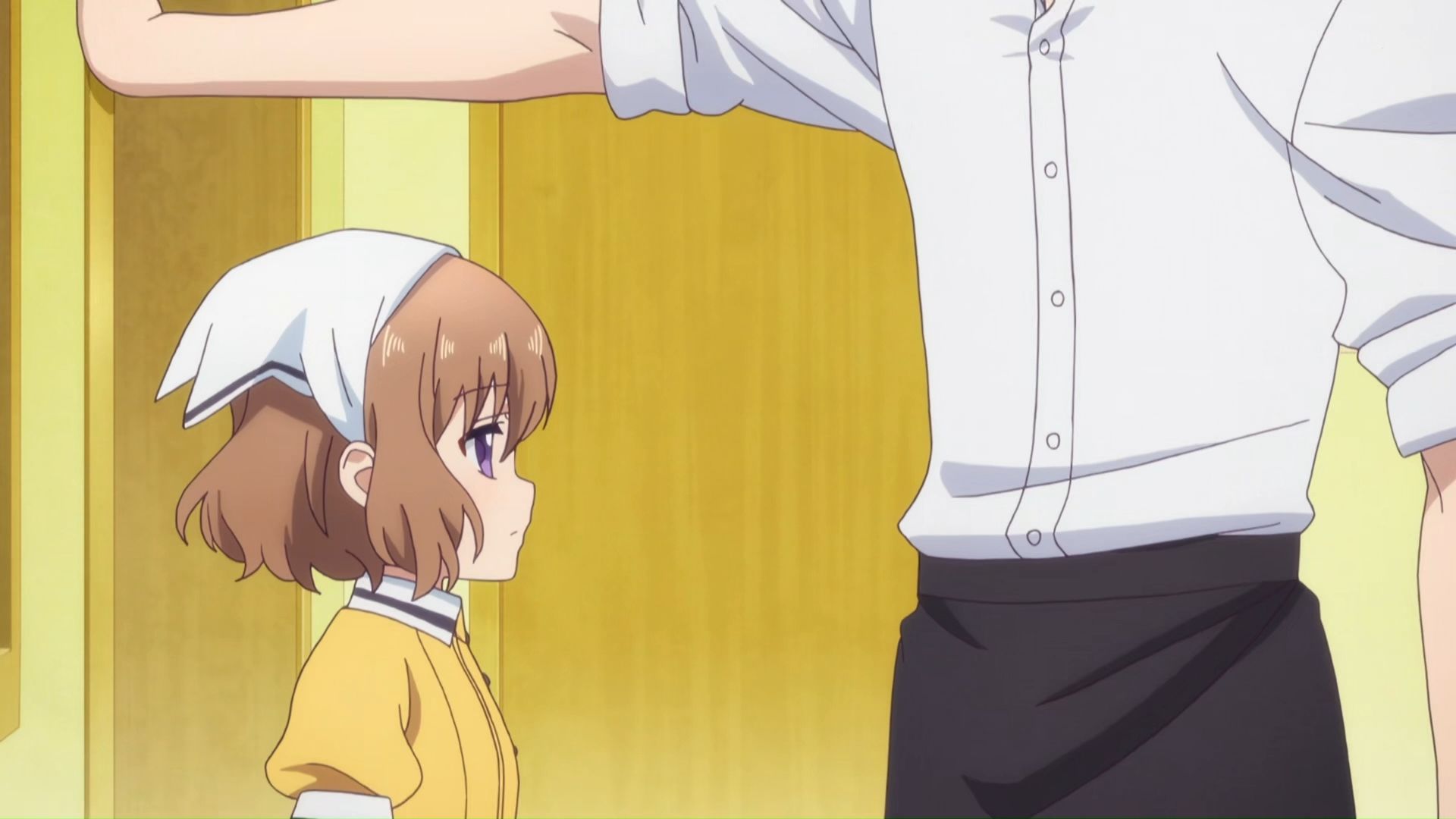 壁咚!但是身高差太多了