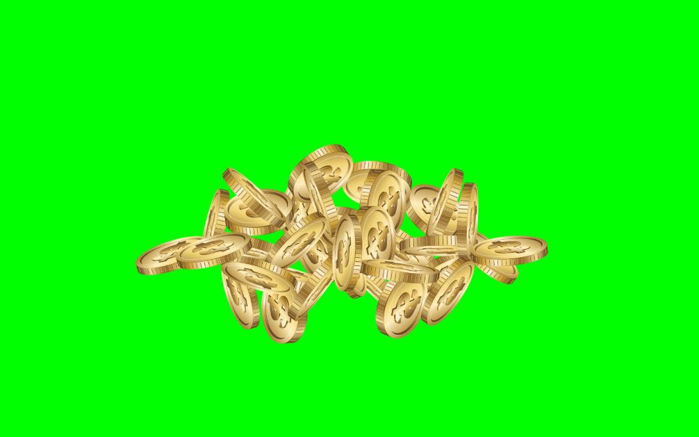 绿幕素材硬币大奖弹出素材合集效果无版权无水印自取1080hd