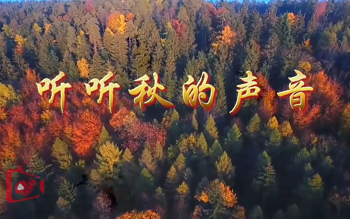 [图]听听秋的的声音 儿童学生课文诗歌朗诵秋天景色配乐LED背景视频素材