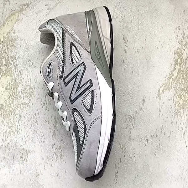 实拍视频红盒NB990V4 新百伦New Balance in USA 美产血统复古运动跑步