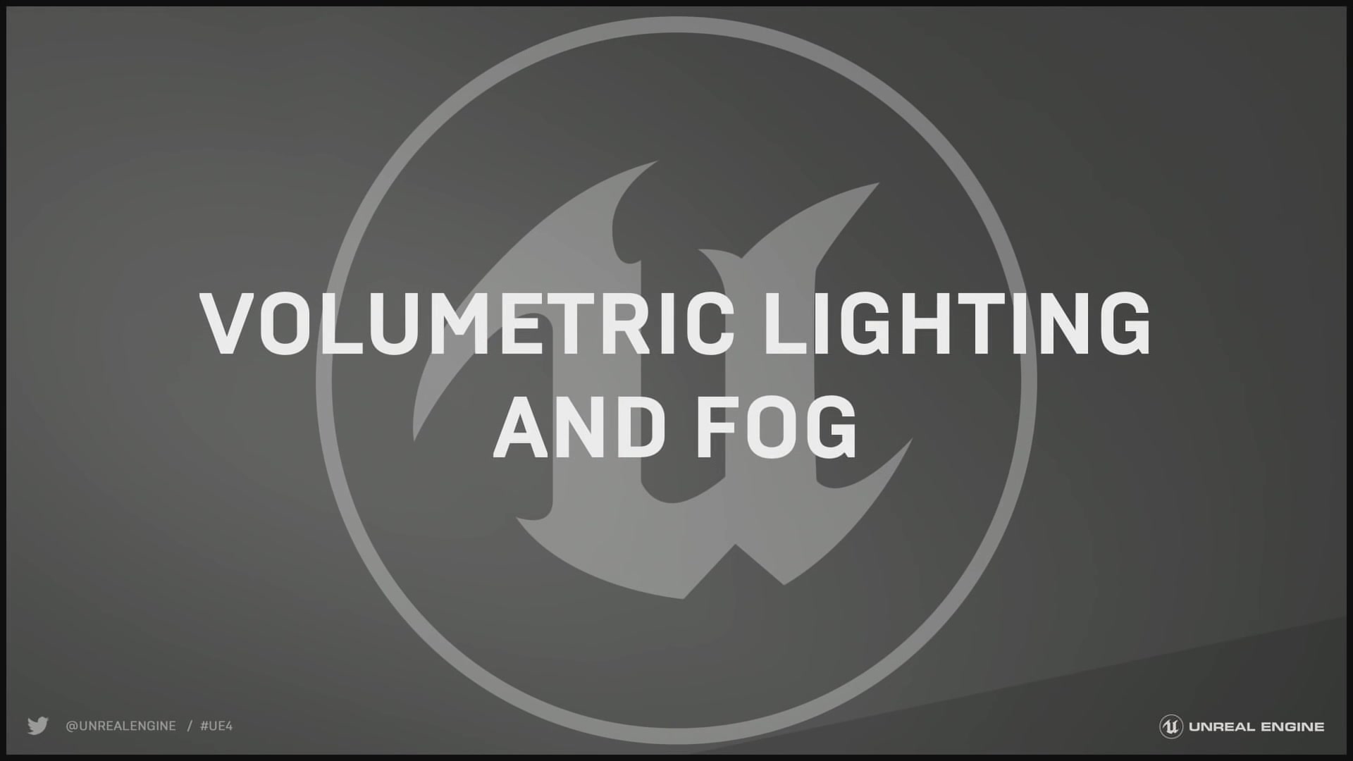 volumetric_fog_and_lighting_in ue4 - 体积雾和粒子特效绑定在ue4