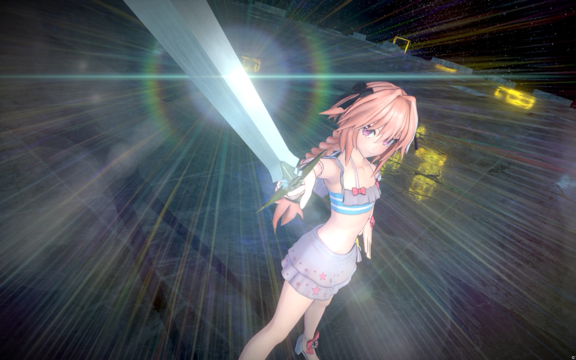 ps4 fate/extella link 阿斯托尔福(泳装演示) vh主线关卡:强袭!