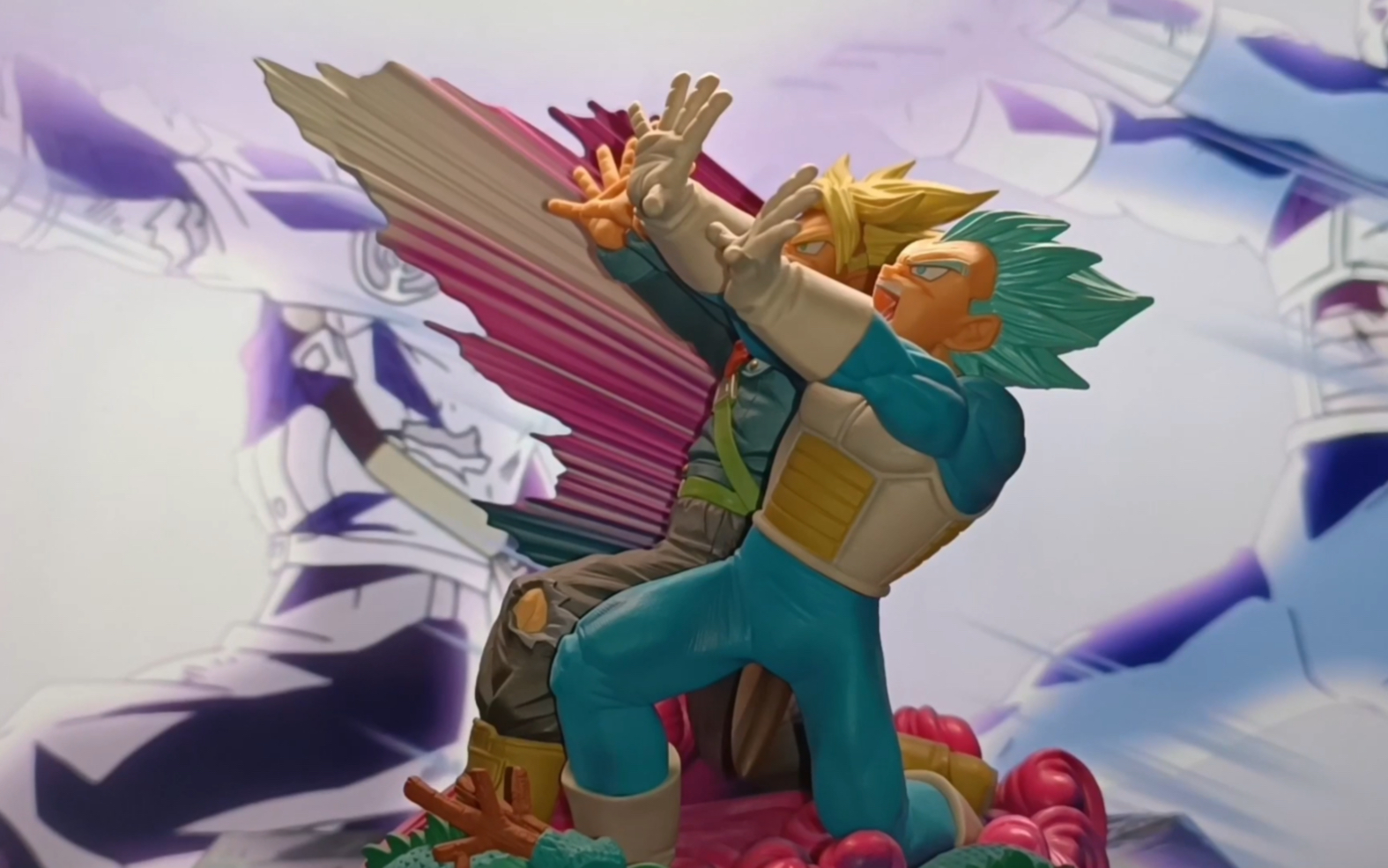 分享smsd贝吉塔父子波,造型出自龙珠超65集对战扎马斯中的场景!