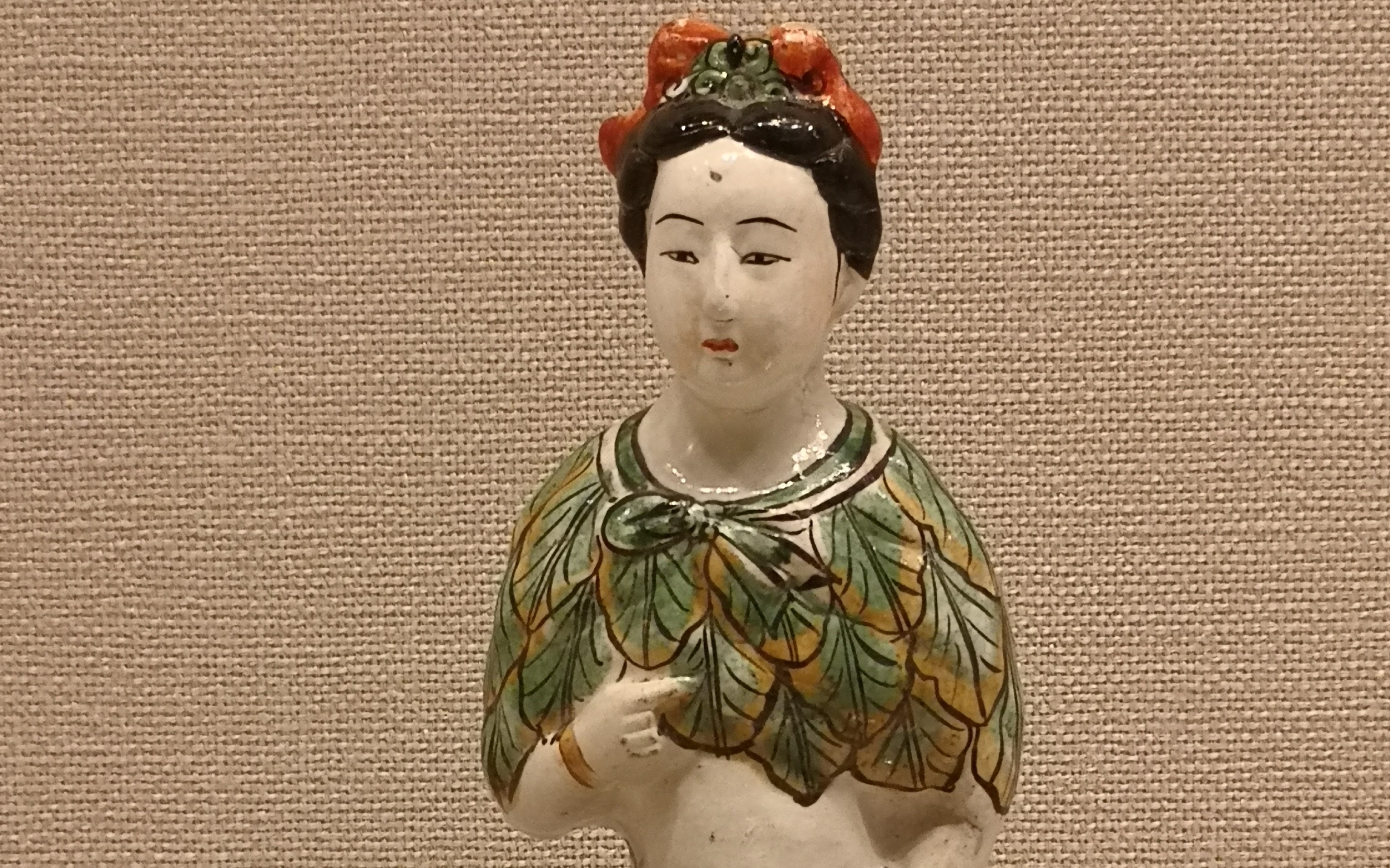 磁州窑红绿彩