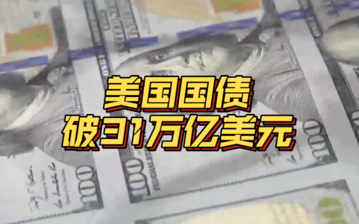 “没人应为之感到骄傲” 美国国债总额首破31万亿美元哔哩哔哩bilibili