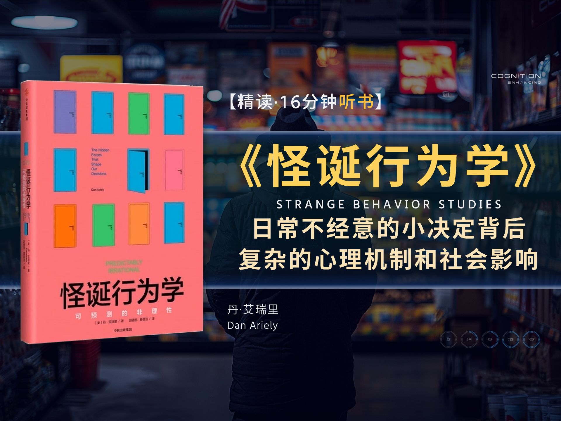 《怪诞行为学》规避非理性行为陷阱,日常不经意的小决定背后,隐藏着复杂的心理机制和社会影响哔哩哔哩bilibili