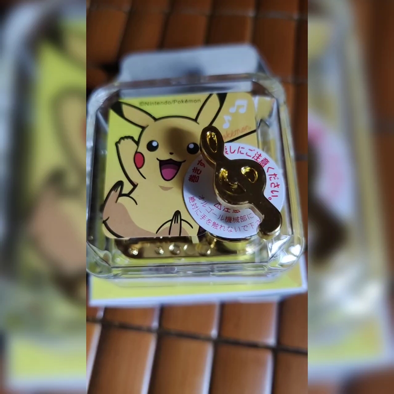 神奇宝贝皮卡丘八音盒 非常稀有哦