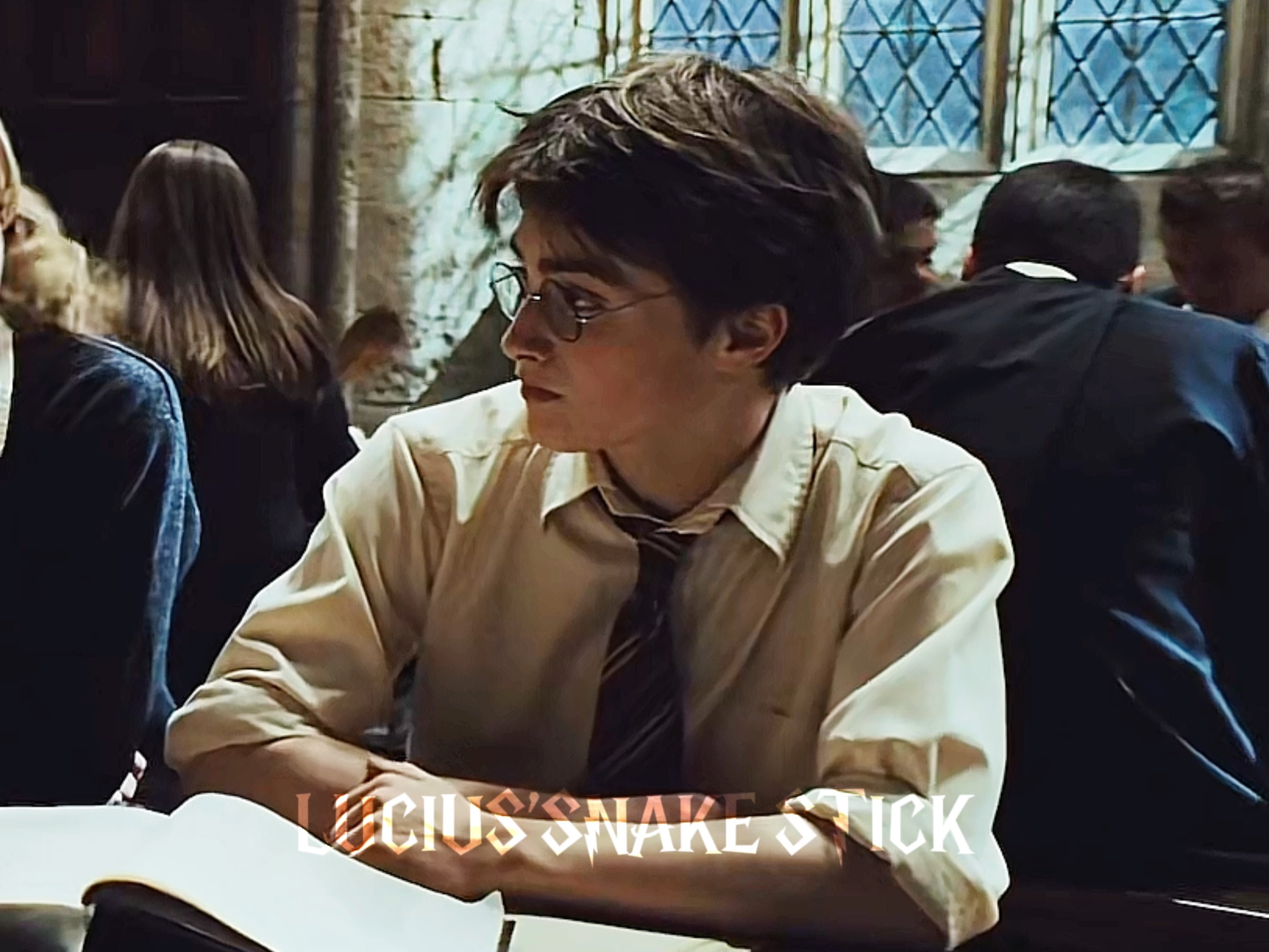 阿兹卡班里的哈利也是帅没边了