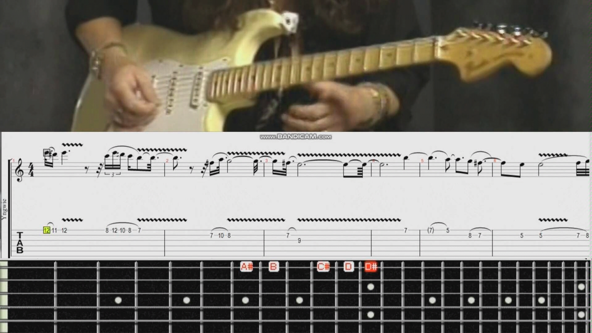 [图]Yngwie Malmsteen - Adagio - Tabs