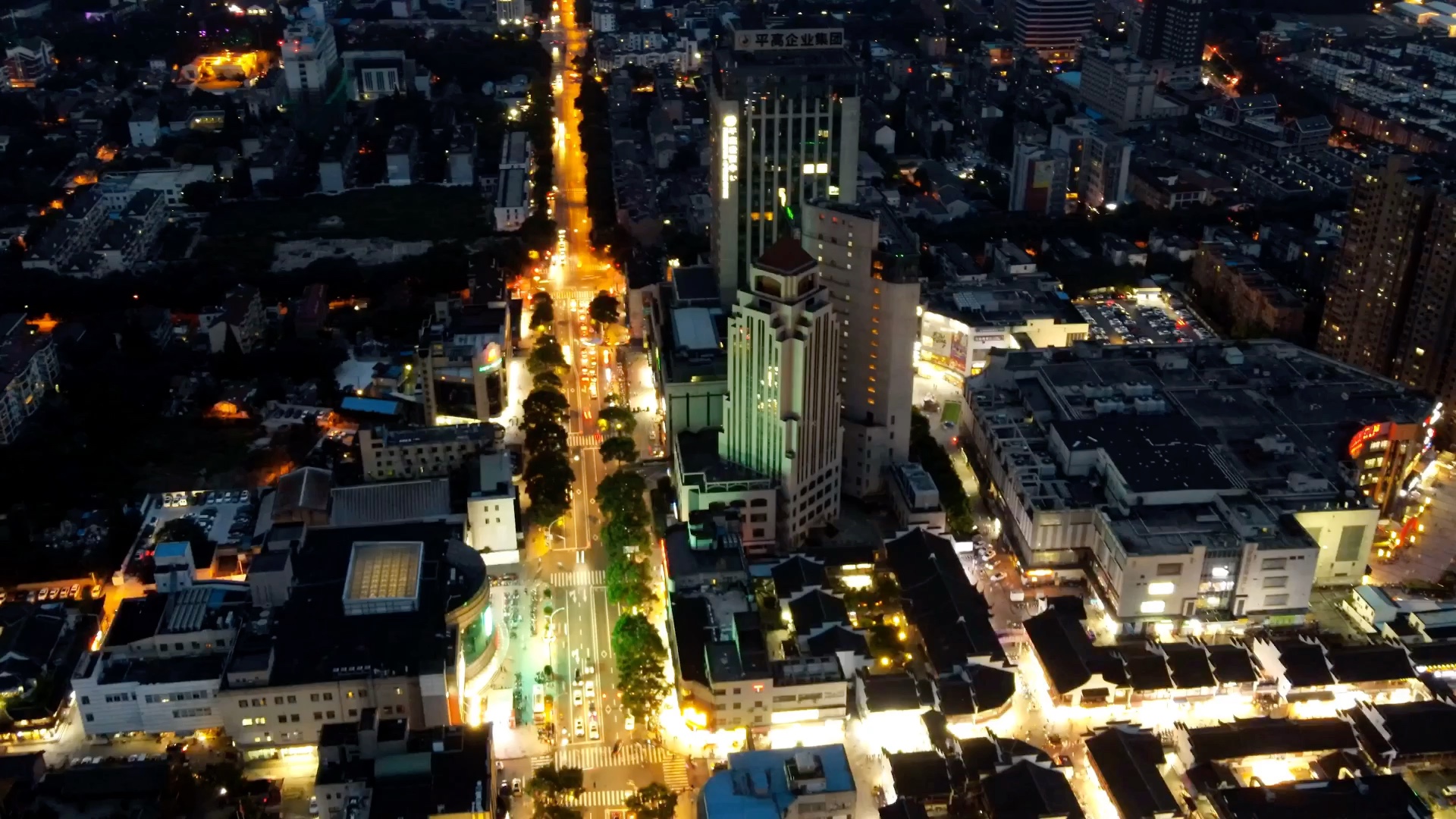 松江 中山中路 大疆air2定向航拍8k