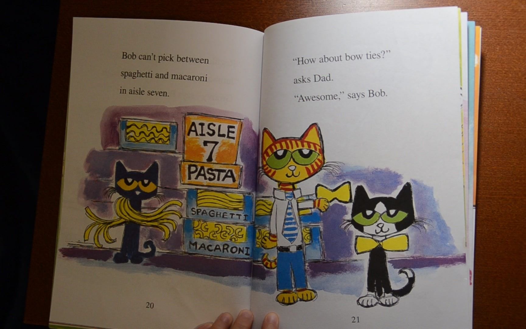 [图]Pete the Cat's Trip to the Supermarket皮特小猫去超市！！