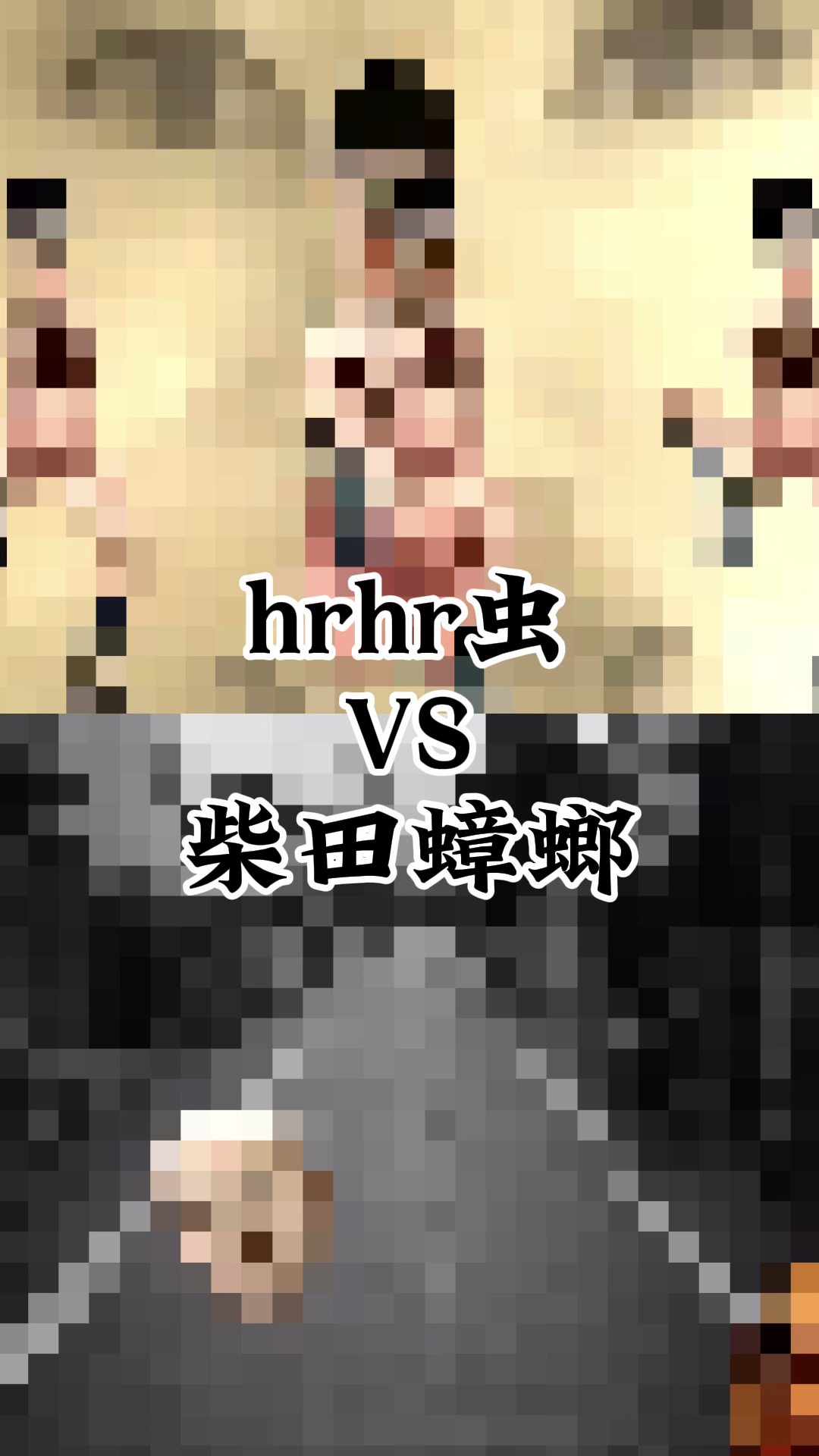 hrhr虫VS柴田蟑螂哔哩哔哩bilibili