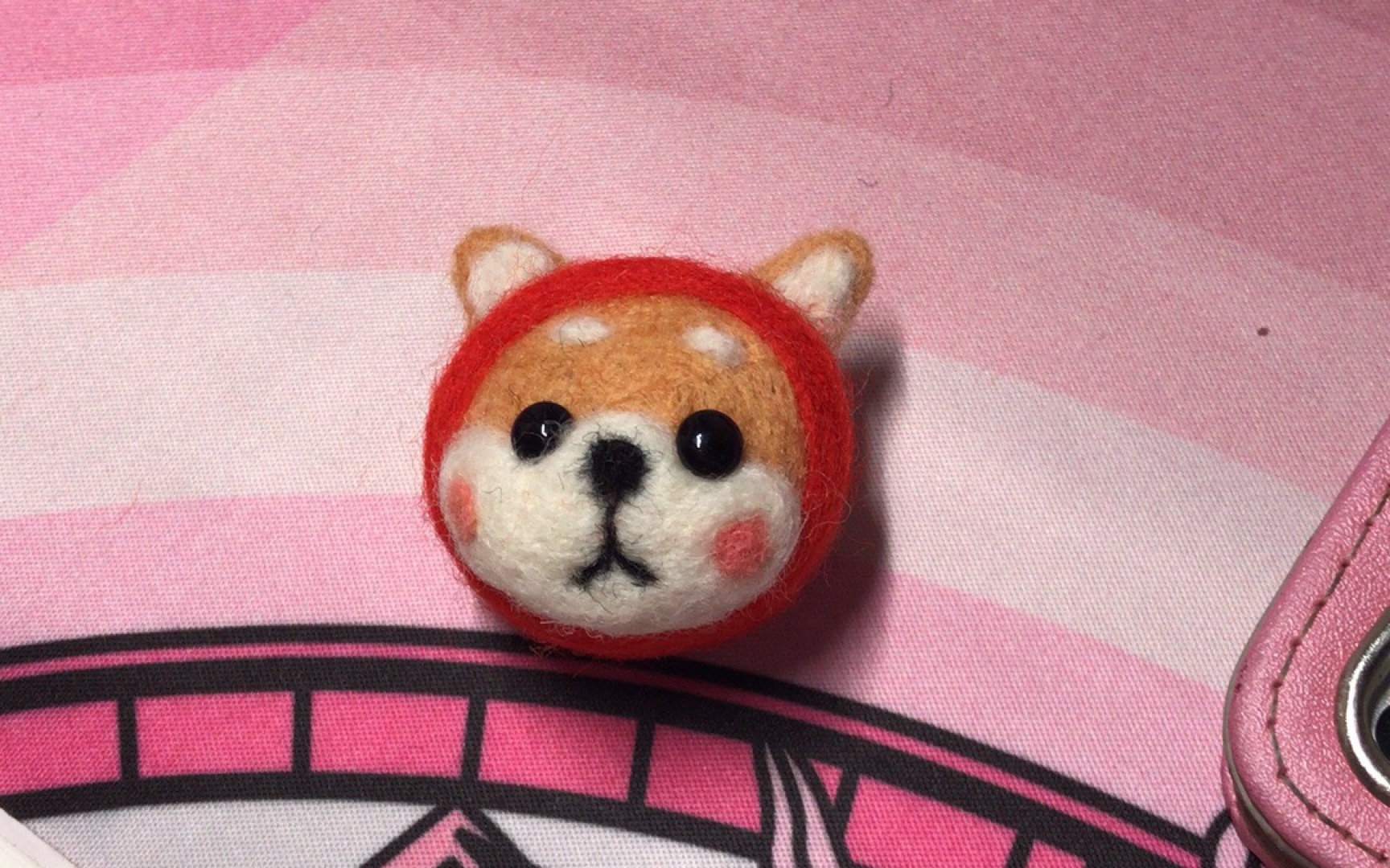 羊毛毡柴犬宝宝