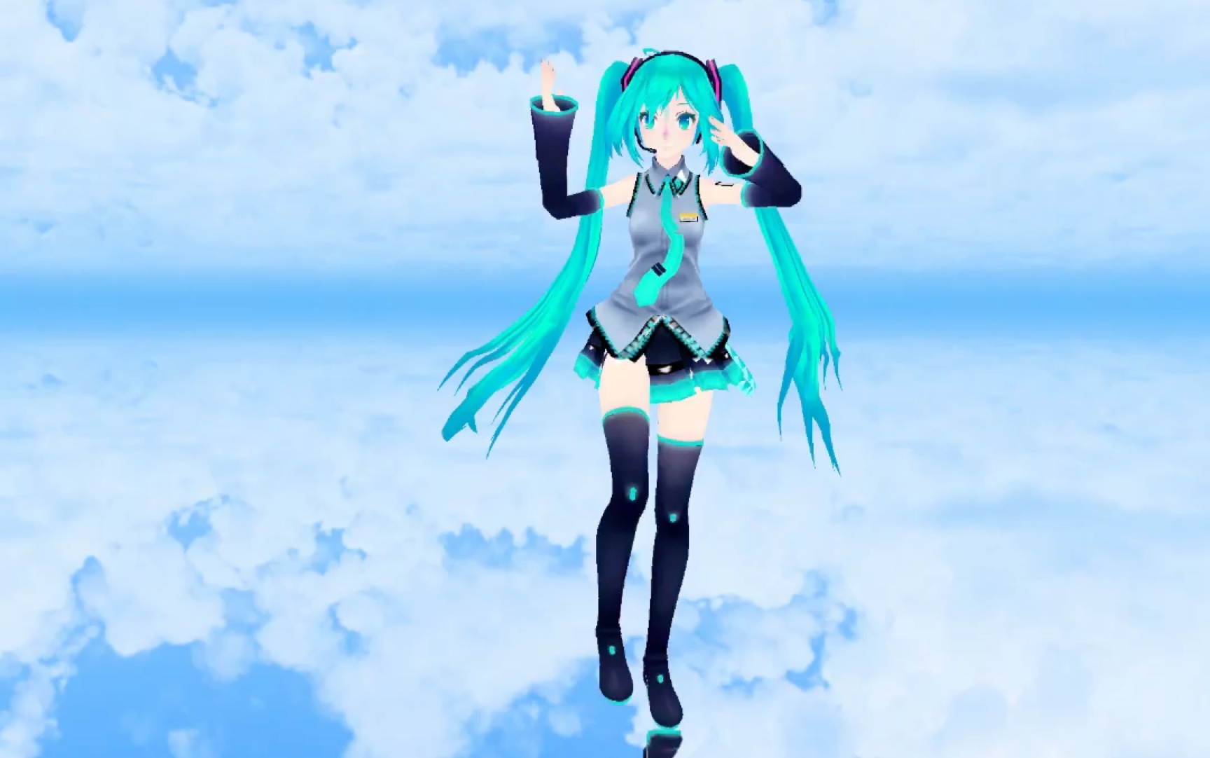 来看看初音未来小姐姐跳舞吧!