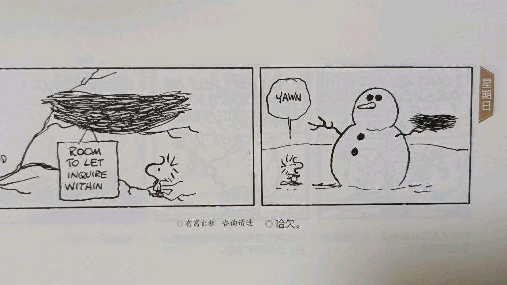 [图]阿Ken读英语漫画： Snoopy~21|史努比漫画全集~21。英语漫画，适合英语初学者，中英双语朗读。