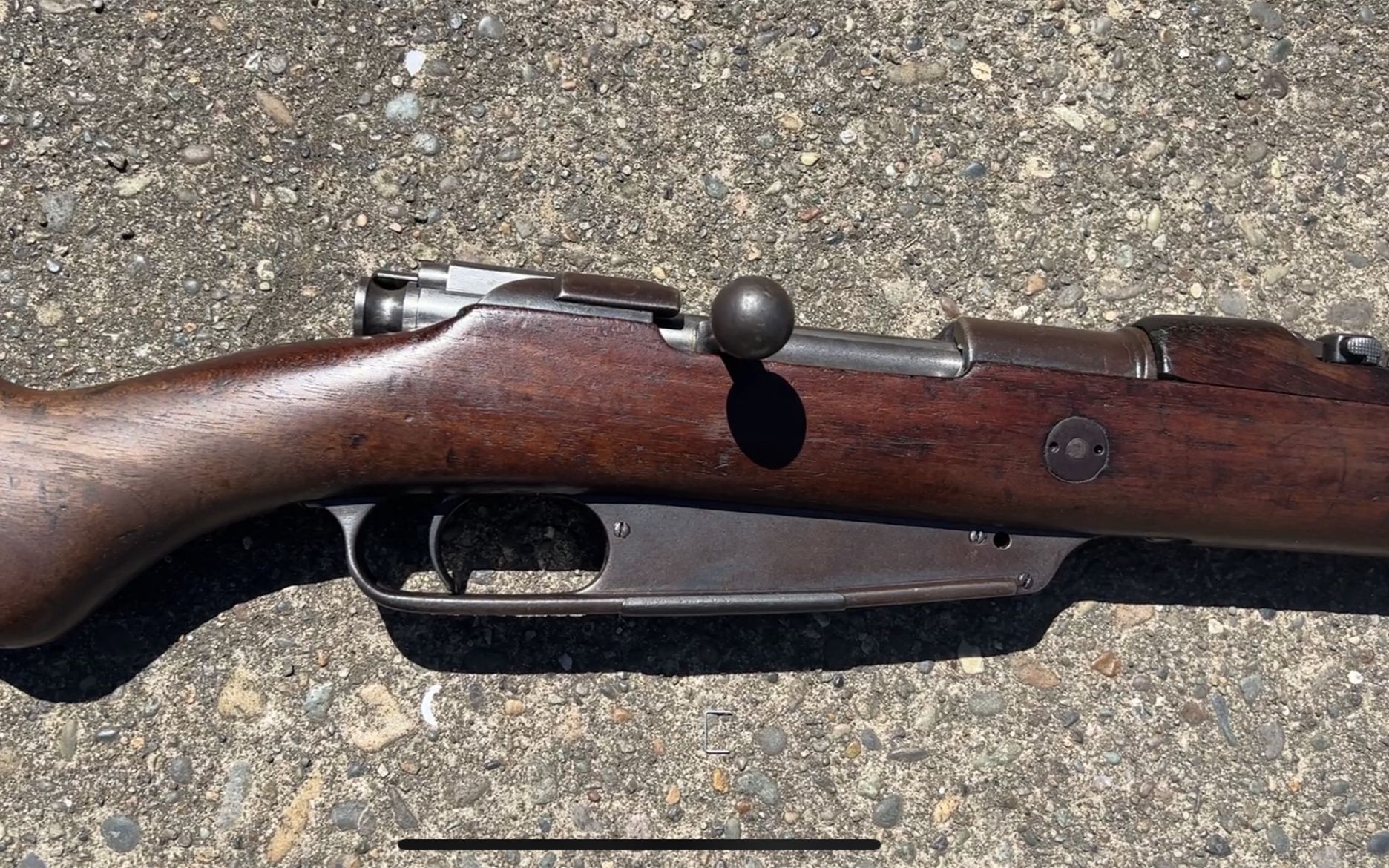 红星劳保海外党土耳其汉阳造gew880535步枪射击展示