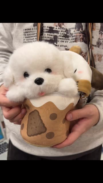 不会还有人没有这只可爱的奶茶小狗吧