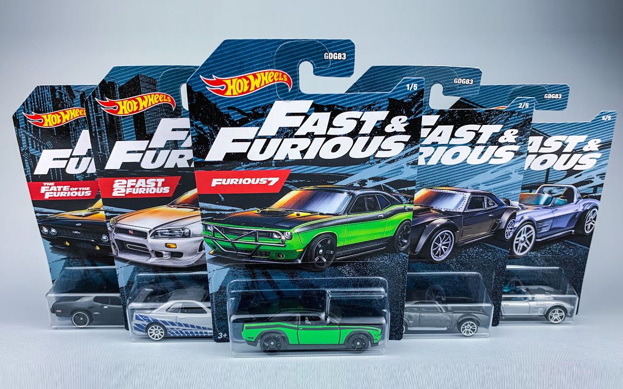 开箱风火轮 hot wheels 2021 速度与激情系列 - basic series