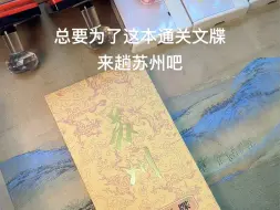 Descargar video: 一种把苏州带走的方式，来苏州盖章了