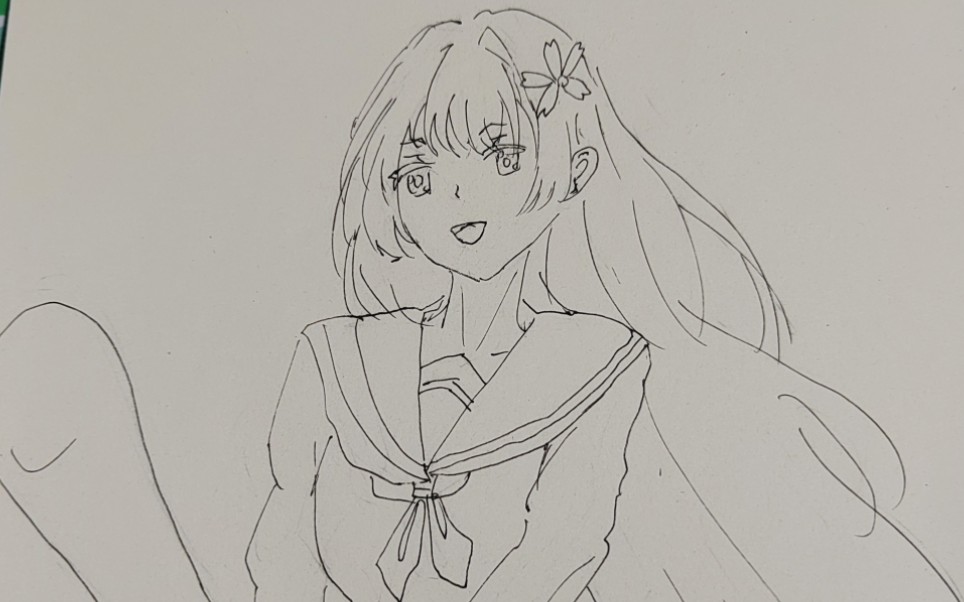 【挑战】44天画不同动漫角色day4佐天泪子_哔哩哔哩_bilibili
