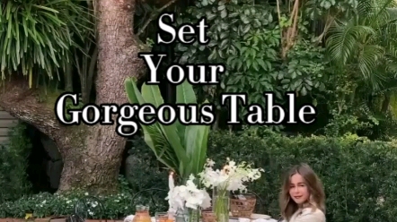 [图]餐桌布置|Set Your Gorgeous Table