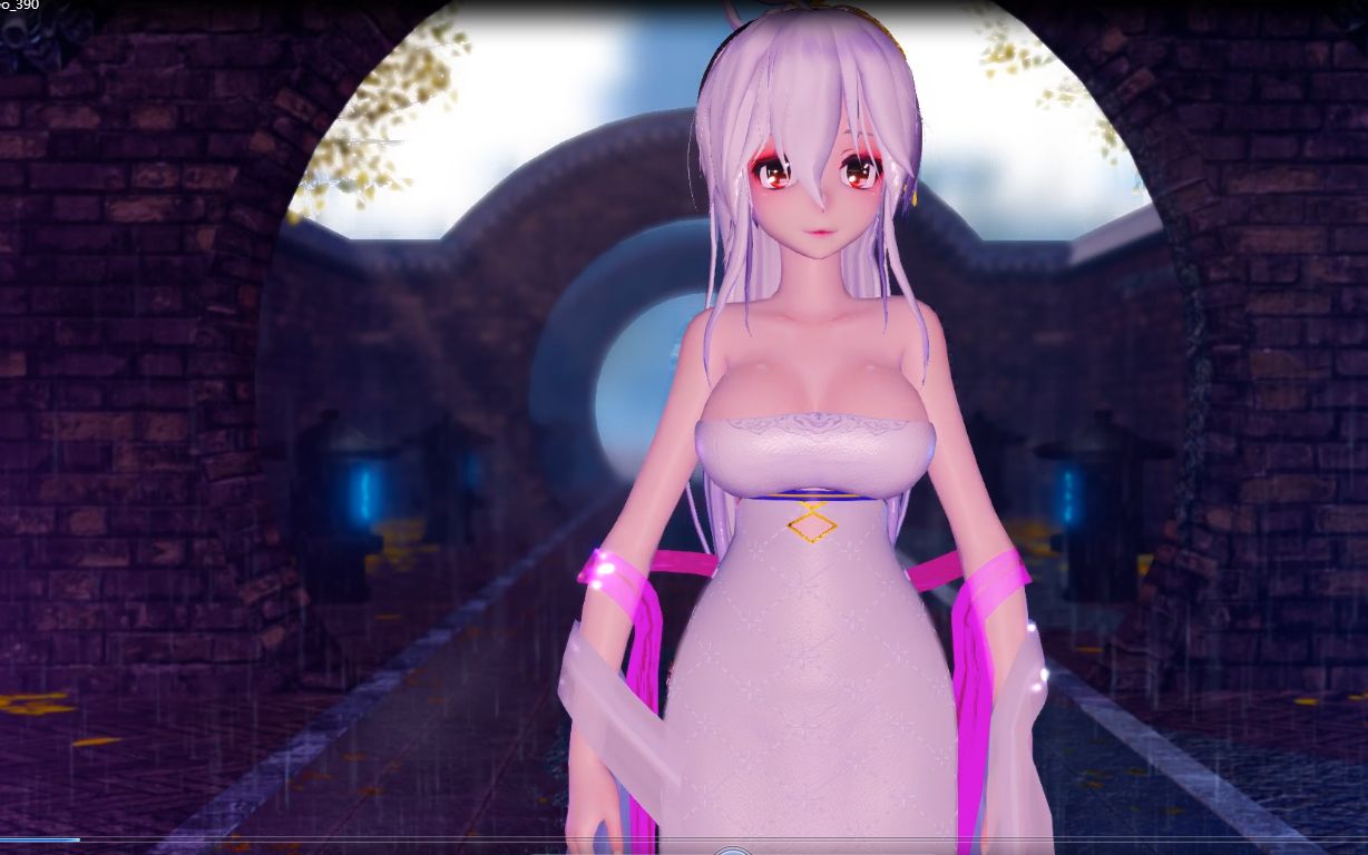 【mmd】旗袍弱音姐姐[红昭愿]