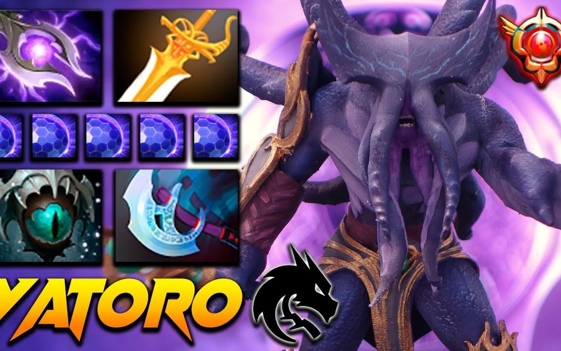 【7.32 dota2】yatoro虚空假面教学!
