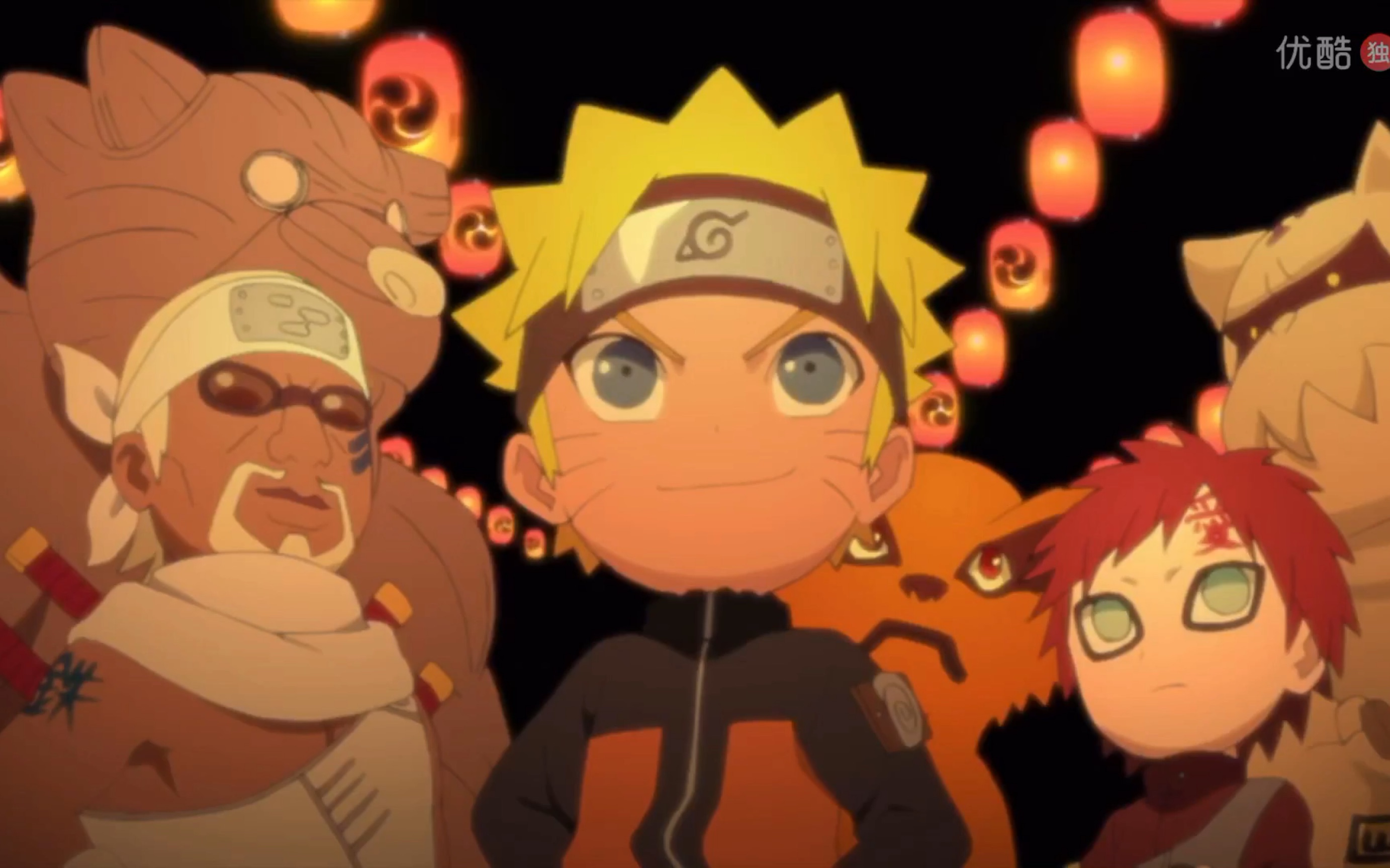 火影忍者尾兽人柱力汇总之歌剪辑