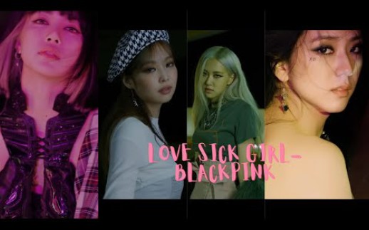 BLACKPINK《Lovesick Girls》预告照+预告视频Mix视频哔哩哔哩bilibili