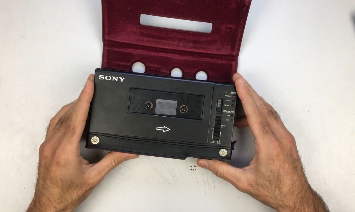 索尼 专业随身听d6 sony wm d6 professional walkman repair