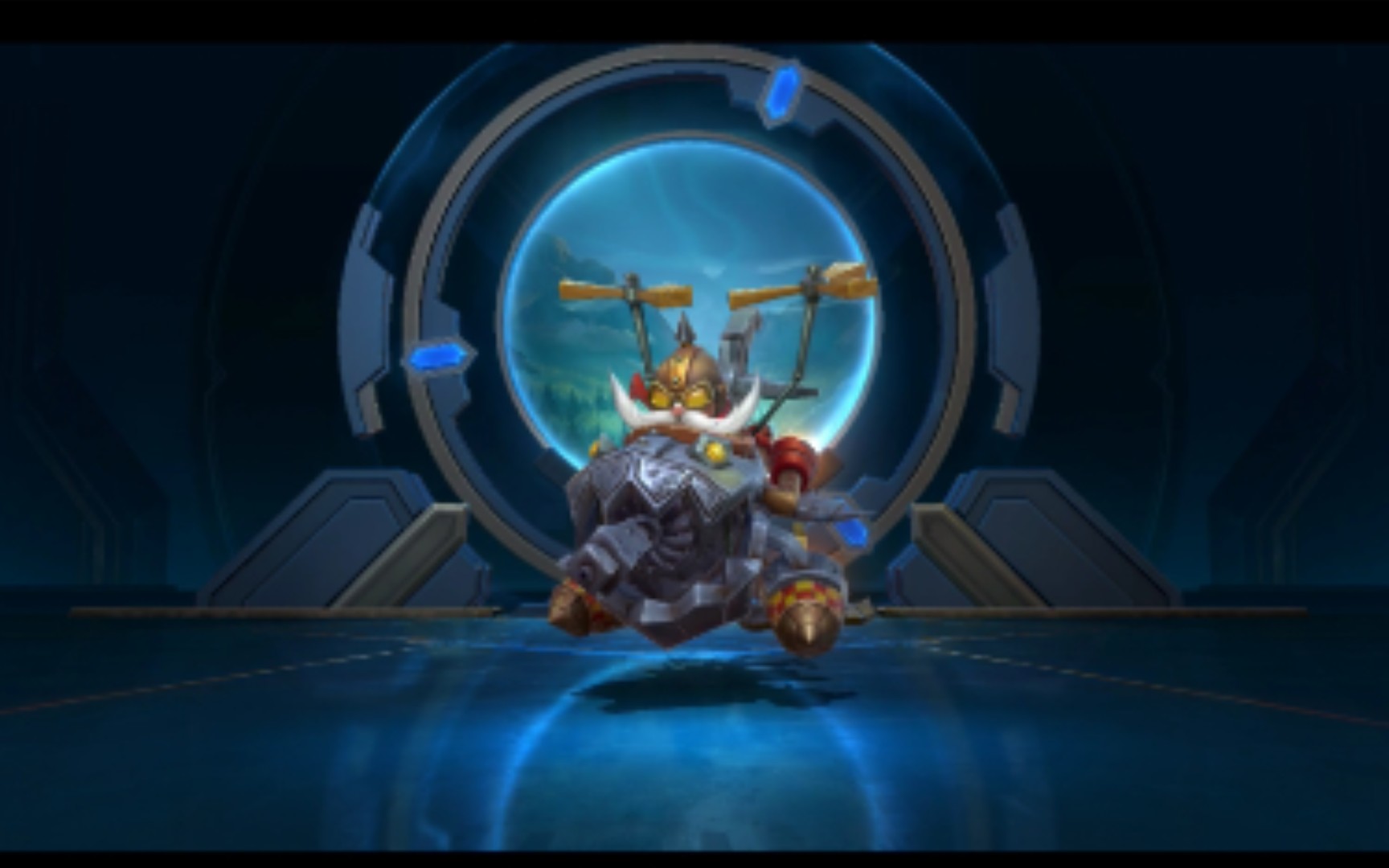 lol手游新英雄库奇技能演示:王牌飞行员已准备就绪!