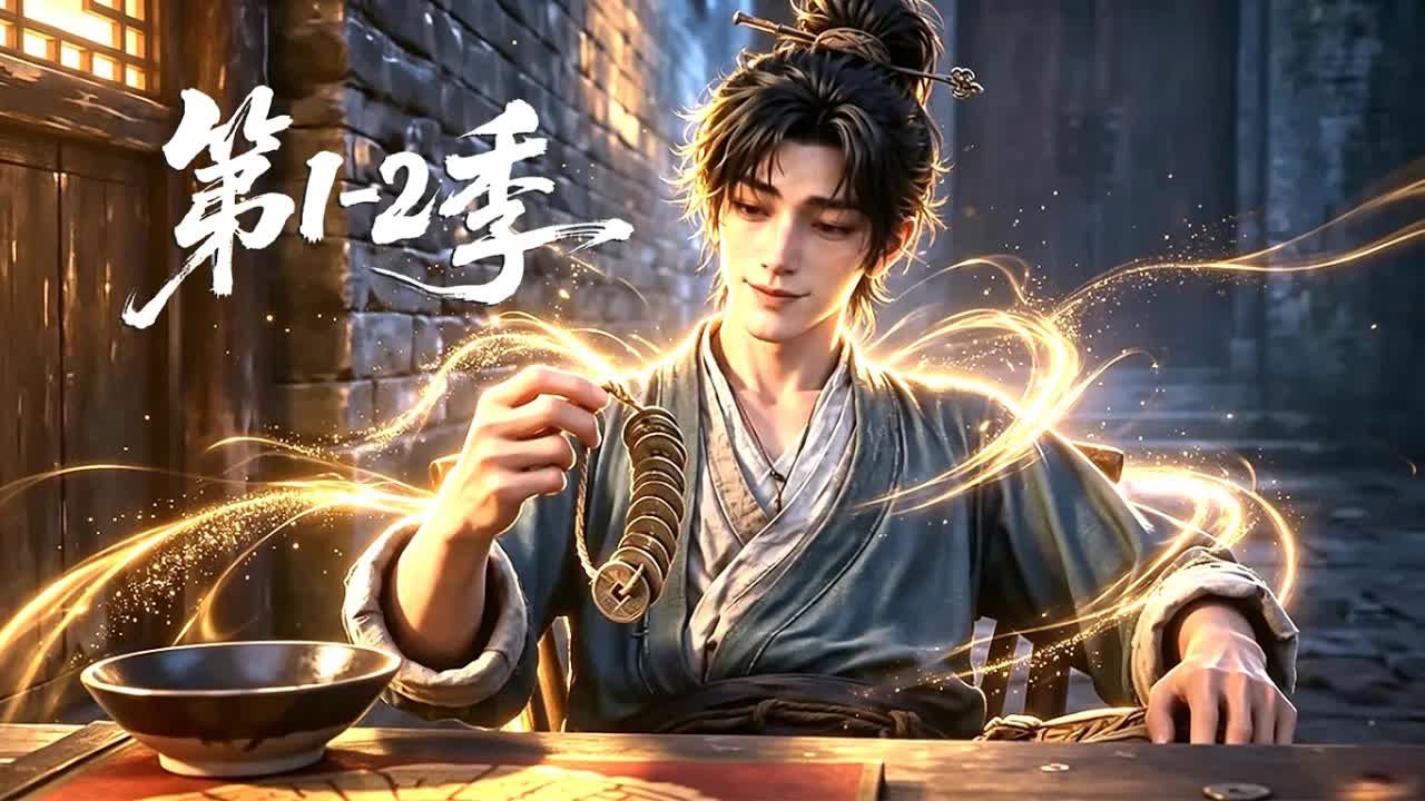 【一口气看完】落魄少年街边卜卦觉醒卦术系统，第二季一口气看完两季，深藏不露不断突破