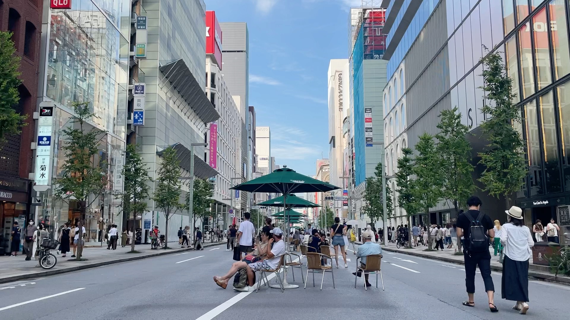 [图]【日本散步】东京银座人山人海… 夏休的原因嘛