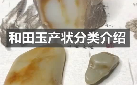 【玉石鉴定】和田玉的山料,籽料,长啥样?哔哩哔哩bilibili