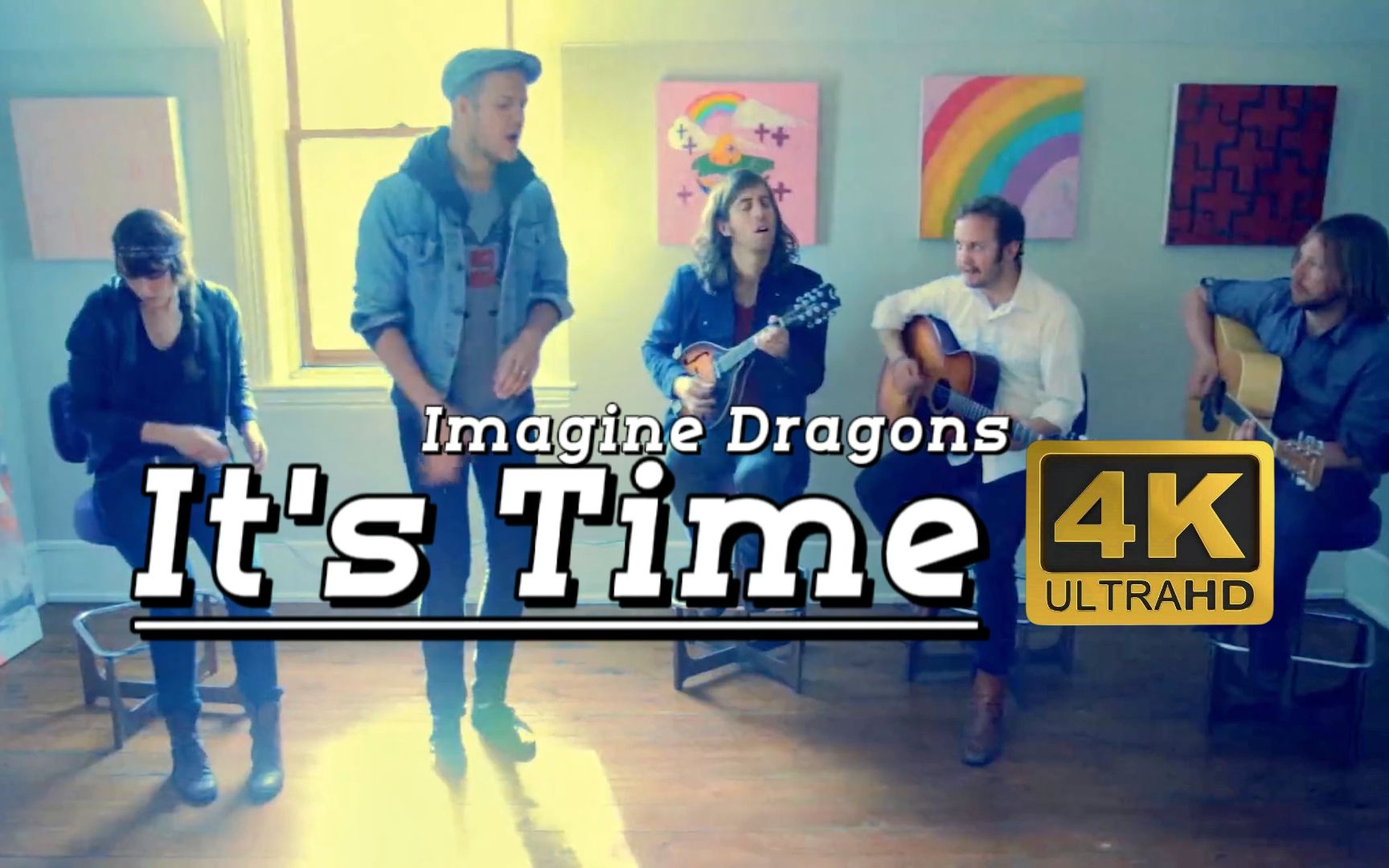 [图]【𝟒𝐊𝟔𝟎𝐅𝐏𝐒】Imagine Dragons-It's Time不插电纯享版 60帧修复