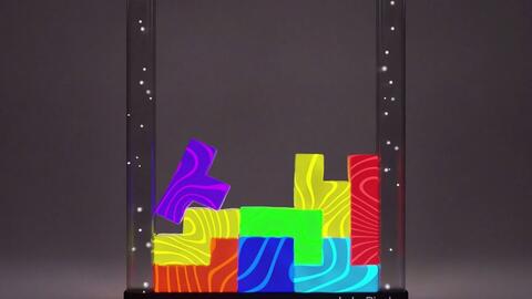 Blender搬运工】【ImbaPixel】Soft Body Tetris[02]-哔哩哔哩