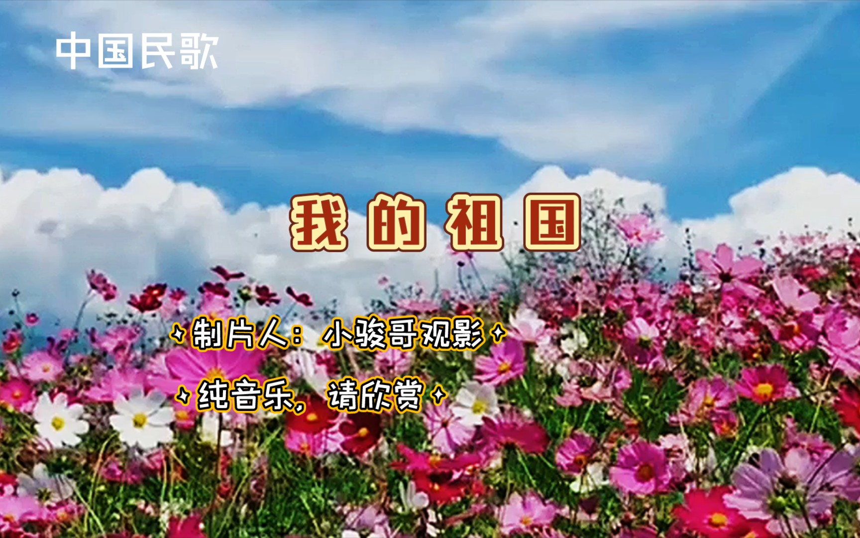 我的祖国歌曲 B站