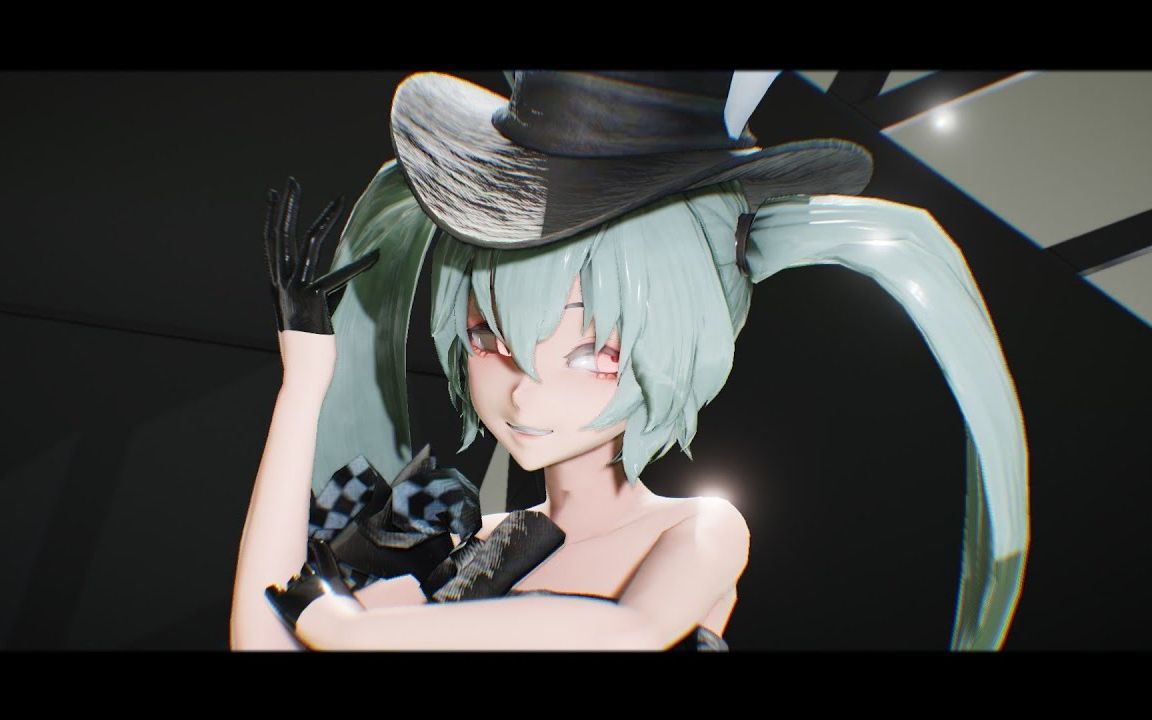 【MMD】エンヴィーベイビー(Envy Baby)【TDA Ivy Rabbit Miku】【搬运】哔哩哔哩bilibili