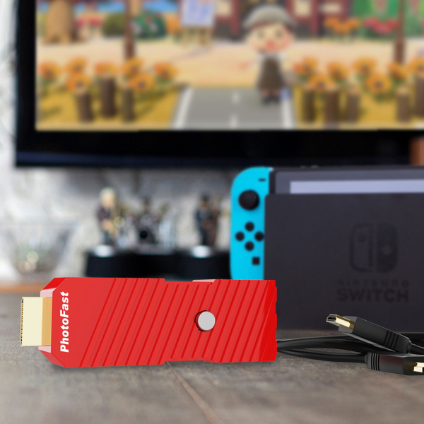 PhotoFast 4K Gamer+ 正式发布，自动将Switch 1080p 升级为4K HD 画面