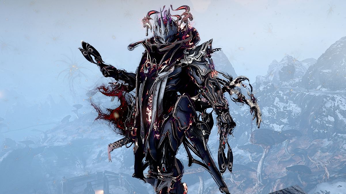 warframe星际暖暖【夜灵甲/徘徊夜灵】魔神配色