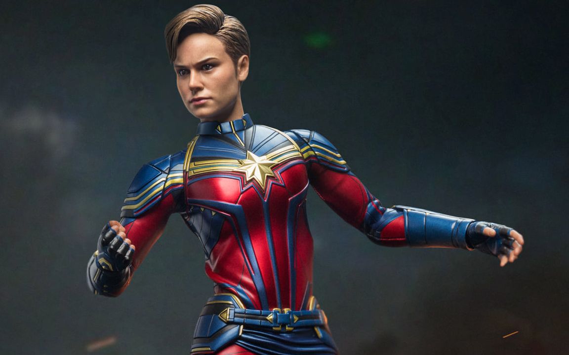 hottoys - mms575 复仇者联盟终局之战 惊奇队长 2.0 开箱