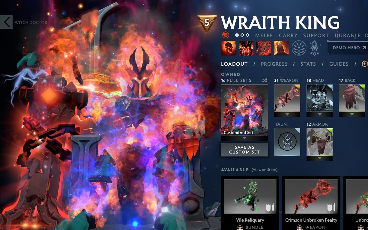 dota2最新本子全饰品自由更换无需启动程序骷髅王多种特效bug饰品非